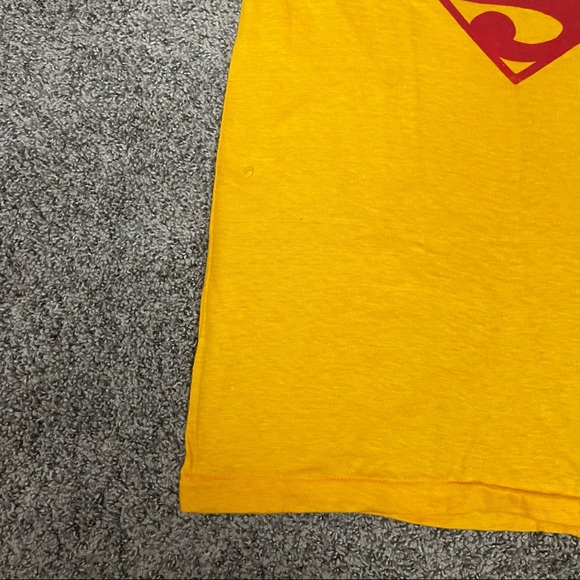 Vintage 70s Super Dad Print Hanes T-shirt Size Small - Picture 4 of 13